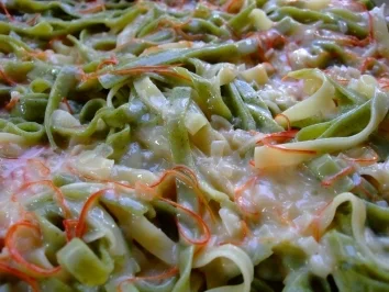 Rezept: NUDELAUFLAUF mit Zucchini & Tomaten Bild Nr. 2 NUDELAUFLAUF mit Zucchini & Tomaten - Rezept - Bild Nr. 2