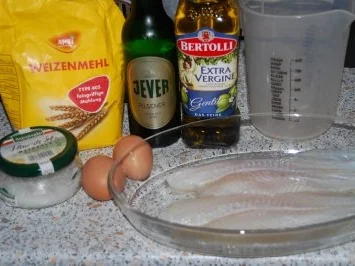 Rezept: Fischfilet im Bierteig Fischfilet im Bierteig - Rezept