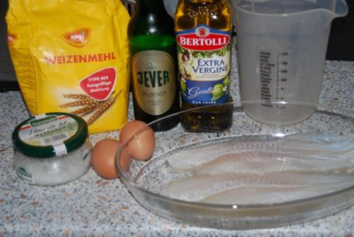 Fischfilet im Bierteig - Rezept mit Bild - kochbar.de