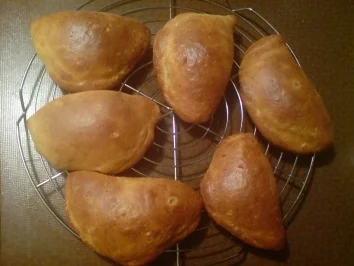 Kaffeestückchen mit Pudding-Fülle - Rezept