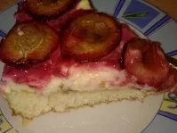 Zwetschgenkuchen mit Quarkfüllung - Rezept