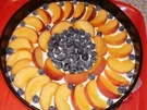 Pfirsich-Heidelbeer-Quark-Torte - Rezept