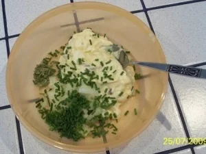 Eiersalat mit Estragon und Schnittlauch - Rezept - Bild Nr. 2