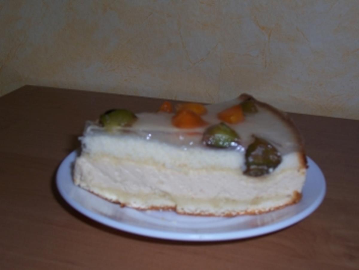 Karamell-Quark-Sahne-Torte - Rezept mit Bild - kochbar.de