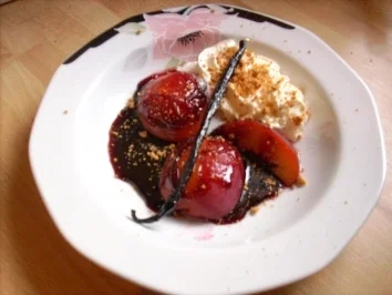 Rezept: Pochierte Vanille-Nektarinen Bild Nr. 2 Pochierte Vanille-Nektarinen - Rezept - Bild Nr. 2