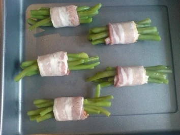 Grüne Bohnen im Speckmantel - Rezept - Bild Nr. 3