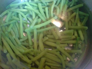 Bohnen in Knoblauch-Sahne - Rezept - Bild Nr. 2