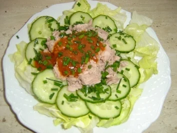 Rezept: Thunfischsalat Thunfischsalat - Rezept