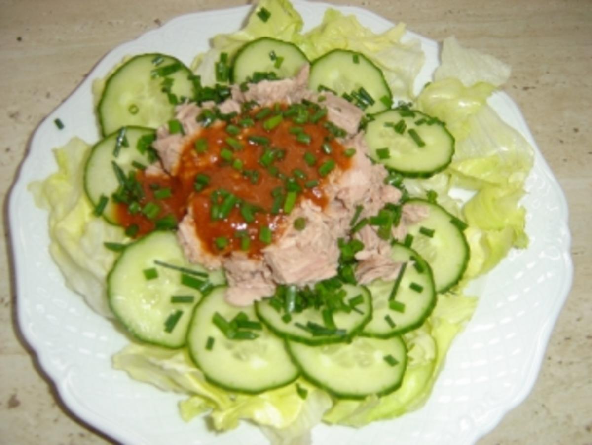 Thunfischsalat Eine Zwischenmahlzeit - Rezept mit Bild - kochbar.de