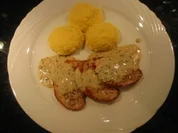 Kalbsschnitzel an Kräuter-Zitronen-Sauce - Rezept