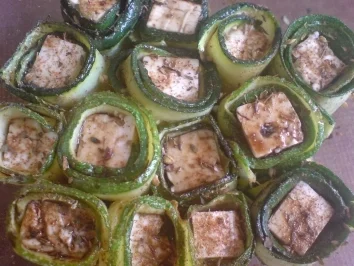 Fingerfood "Zucchini mit Feta" - Rezept - Bild Nr. 5