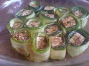 Fingerfood "Zucchini mit Feta" - Rezept