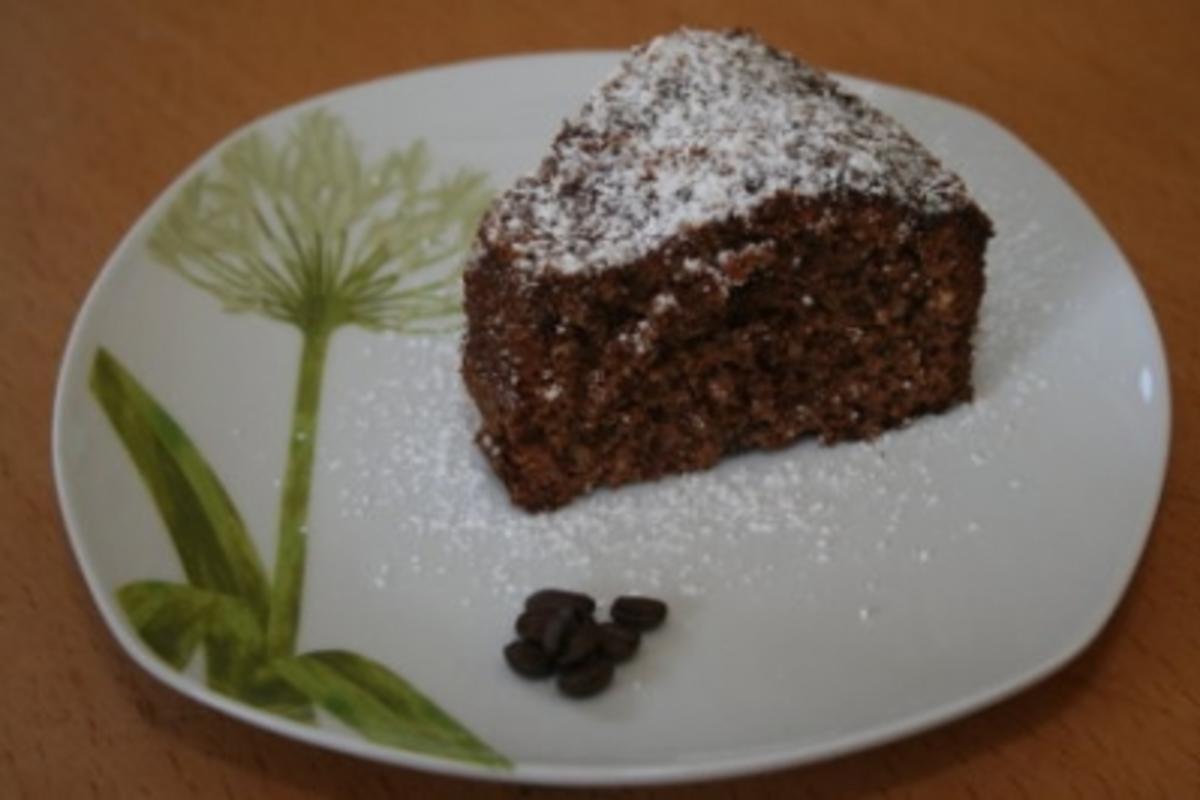 Kaffee Schoko Kuchen - Rezept