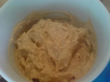 Dip / Soße "kalte Erdnusscreme" - Rezept