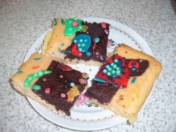 Papageikuchen auf dem Blech - Rezept - Bild Nr. 2