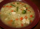 bunte Reissuppe - Rezept