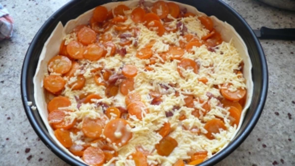 Pikanter Karottenkuchen - Rezept - Bild Nr. 3