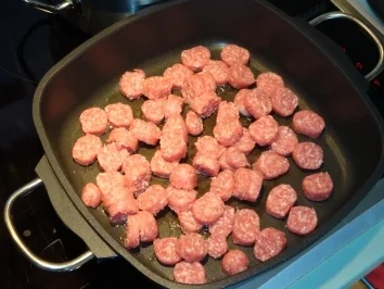 Grüne Bohnen - Kartoffelpfanne mit Hackfleisch - Rezept - Bild Nr. 7