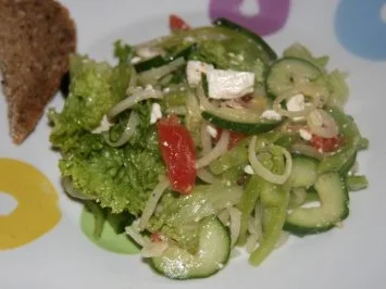 Griechischer Bauernsalat - Rezept
