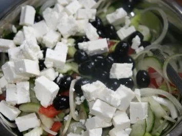 Griechischer Bauernsalat - Rezept - Bild Nr. 7