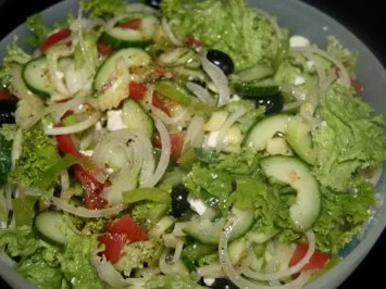 Griechischer Bauernsalat - Rezept - Bild Nr. 8