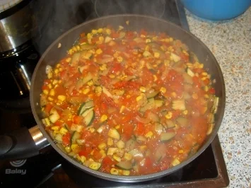 Rezept: Gemüsepfanne mit Gnocchi Bild Nr. 2 Gemüsepfanne mit Gnocchi - Rezept - Bild Nr. 2