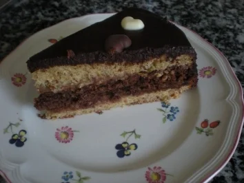 Dunkel-Helle Mandeltorte - Rezept - Bild Nr. 3