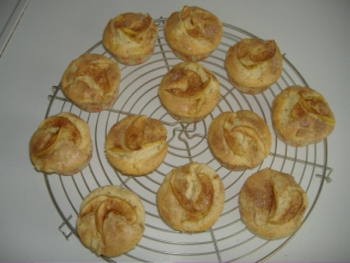 Apfel - Zimt Muffins - Rezept