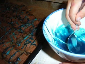 Schoko-Frucht-Quardrate - Rezept - Bild Nr. 8