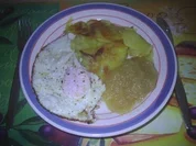 Vegetarisch - Smuttkortüffel mit Spiegeleier - Rezept