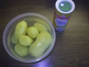 Vegetarisch - Smuttkortüffel mit Spiegeleier - Rezept - Bild Nr. 2