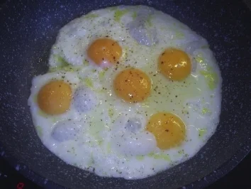 Vegetarisch - Smuttkortüffel mit Spiegeleier - Rezept - Bild Nr. 5