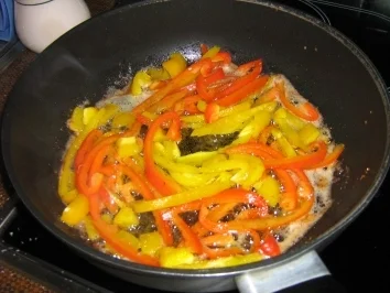 Kokosschnitzel an fruchtigem Ananas-Paprikagemüse - Rezept - Bild Nr. 14