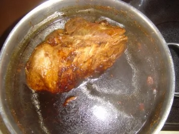 Rezept: Schweinebraten Bild Nr. 3 Schweinebraten - Rezept - Bild Nr. 3