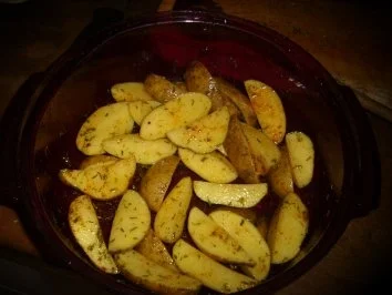 Hauptgericht / Wildgericht: Filet mit Kartoffel-Wedges - Rezept - Bild Nr. 4