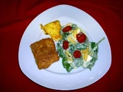 Rezept: Lachsfilet in Parmesan-Eimantel Lachsfilet in Parmesan-Eimantel - Rezept