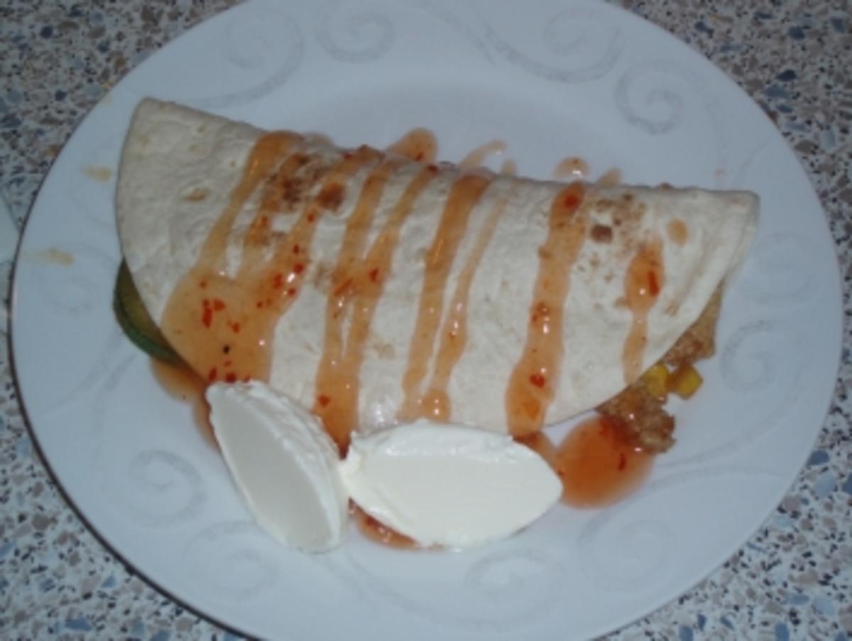 Bilder für WRAPS mit Pute und Gemüse - Rezept