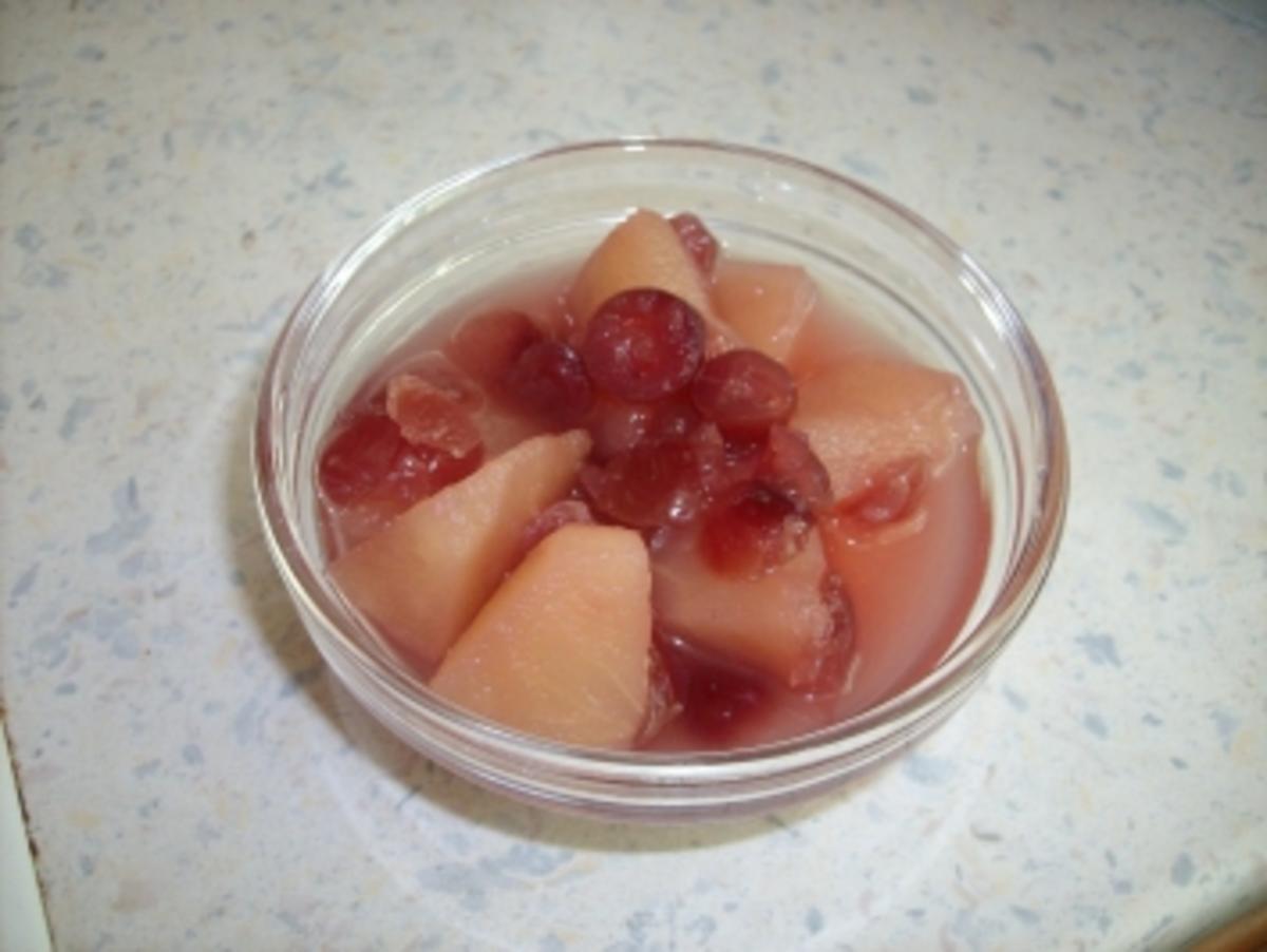Apfelkompott mit Cranberrys - Rezept - Bild Nr. 2