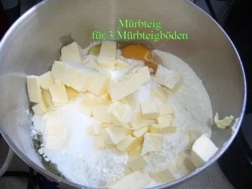 Teig: Mürbteig für 3 Kuchenböden - Rezept - Bild Nr. 2