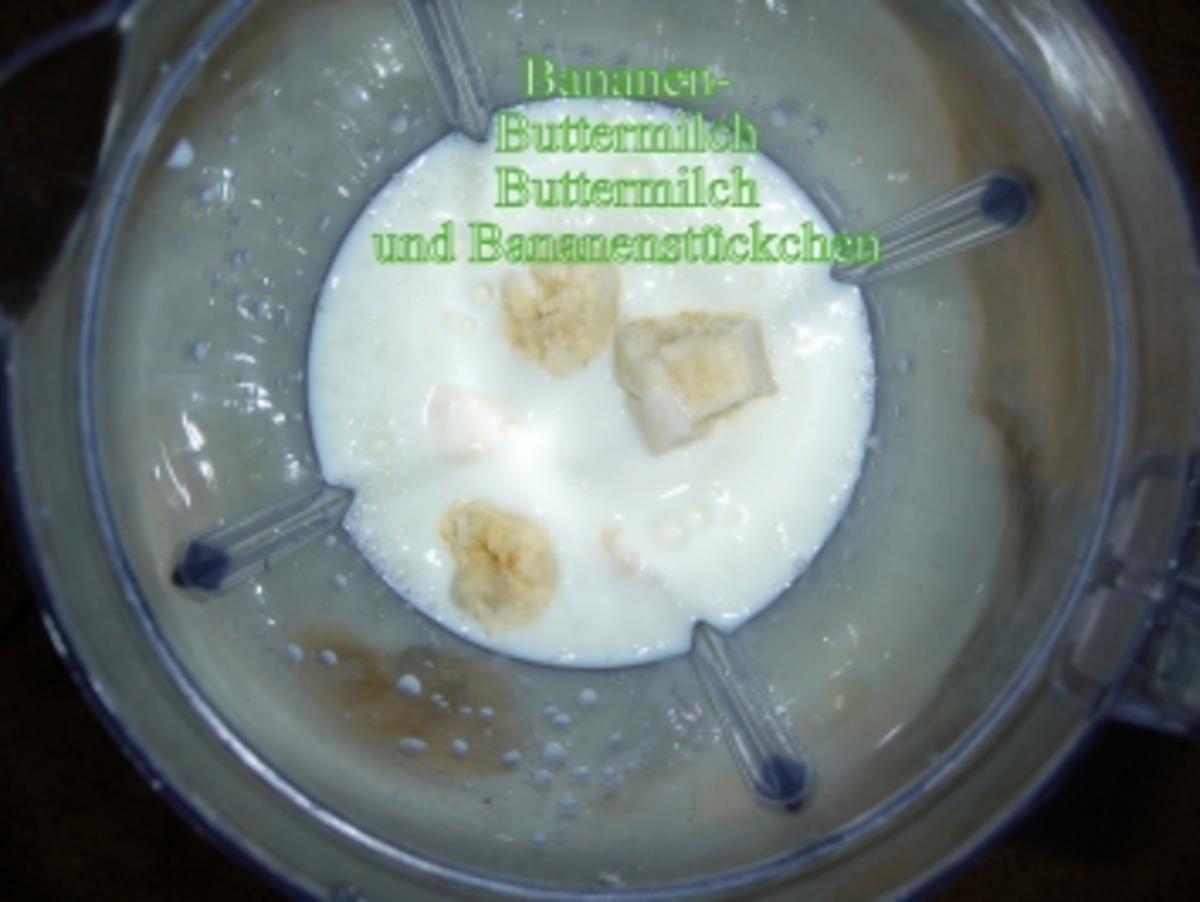 Getränk: Eine Bananen-Buttermilch sieht rot! - Rezept - Bild Nr. 2