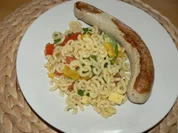 Mein schneller Sonntagabend-Nudelsalat - Rezept