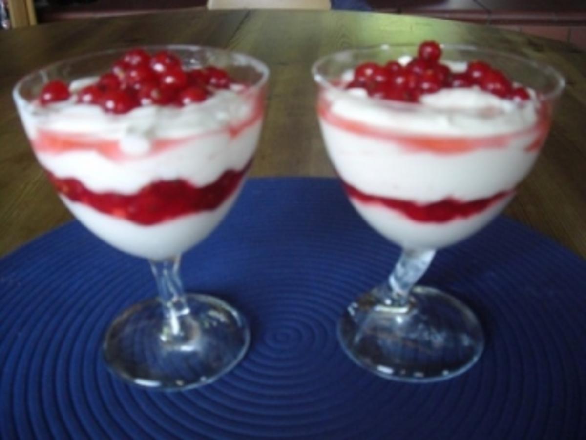 Nachspeise-Ouarkcreme mit Johannisbeeren - Rezept - Bild Nr. 5