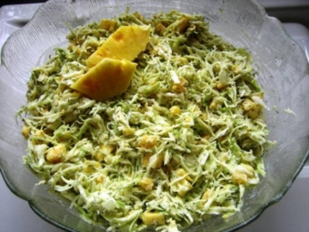Ananas-Krautsalat - Rezept