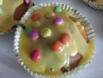 Kunterbunte Muffins - Rezept