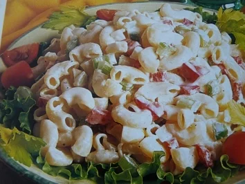 Rezept: Nudelsalat mit Gemüse Nudelsalat mit Gemüse - Rezept