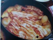 Schmorkartoffeln mit Speck - Rezept