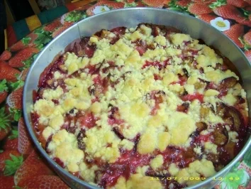 Rezept: Pflaumenstreusel-Torte Pflaumenstreusel-Torte - Rezept