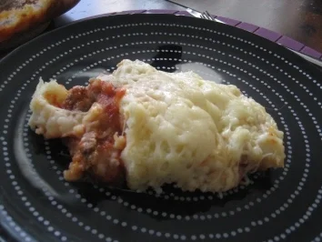 Rezept: Hachis parmentier mit Arrabiata- Kartoffelauflauf mal anders Bild Nr. 3 Hachis parmentier mit Arrabiata- Kartoffelauflauf mal anders - Rezept - Bild Nr. 3