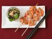 Gambas mit Erdnuss-Soße - Rezept