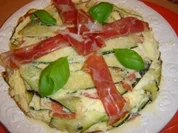 SFORMATO DI ZUCCHINE & COPPA - Rezept
